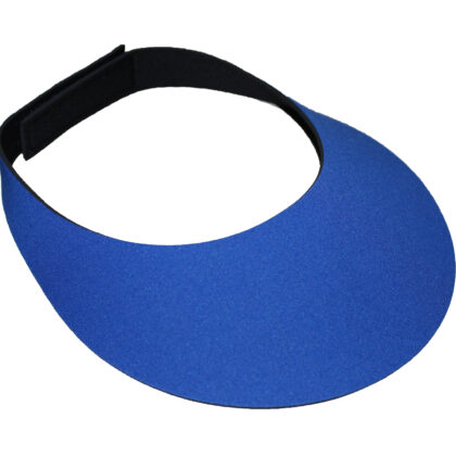 Neoprene Visor Cap – Adjustable (Blue)